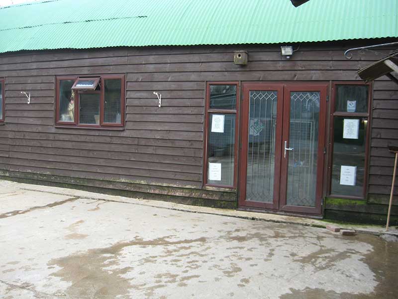 External view of Thrift End Farm pet boarding facility